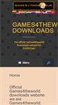 Mobile Screenshot of games4theworld.org